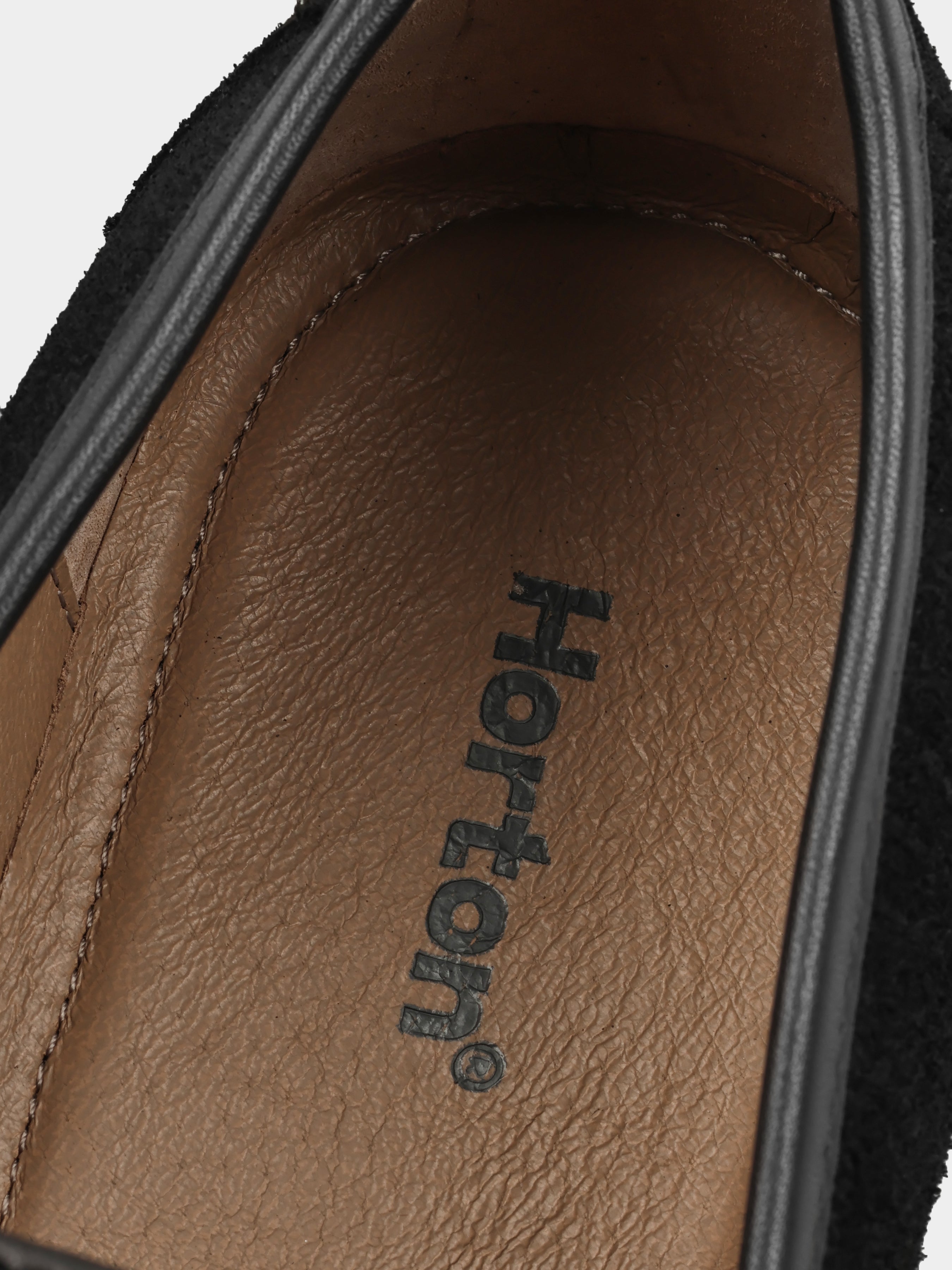 Czarne Zamszowe Loafersy Demini - obrazek 7