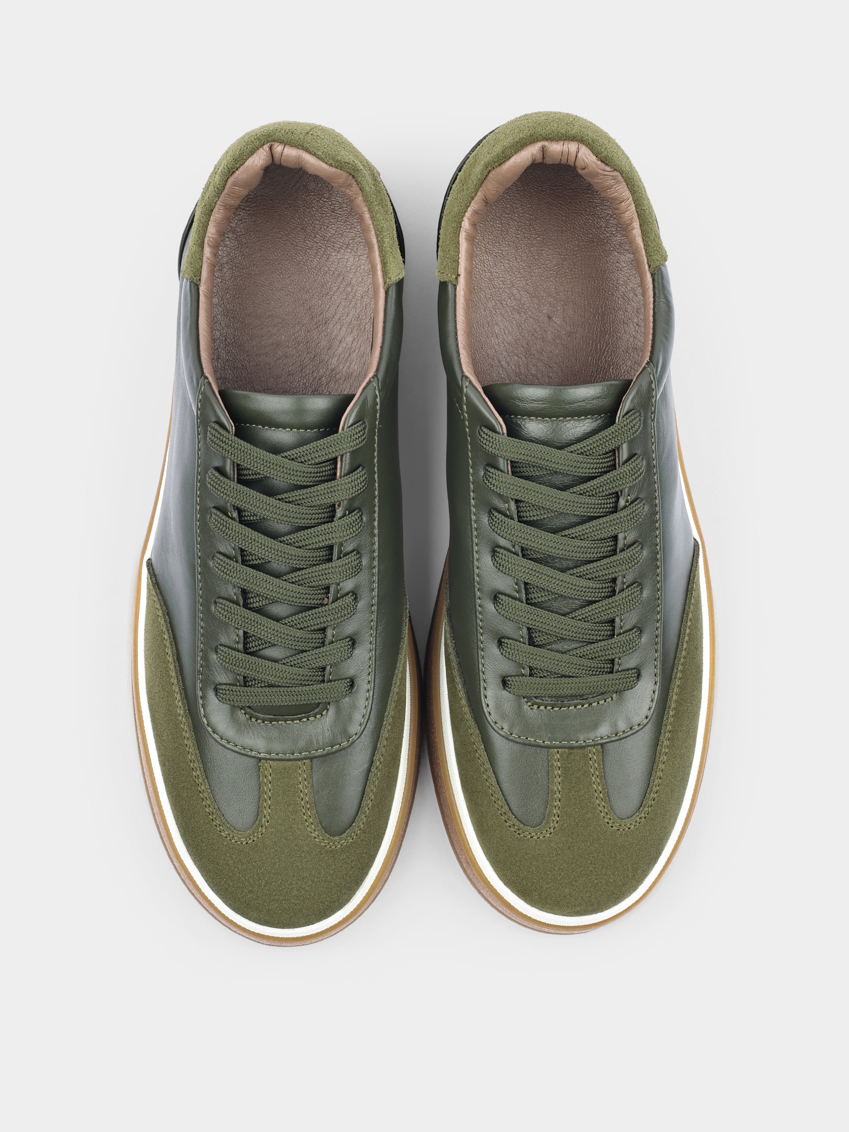 Oliwkowe Trampki Volere