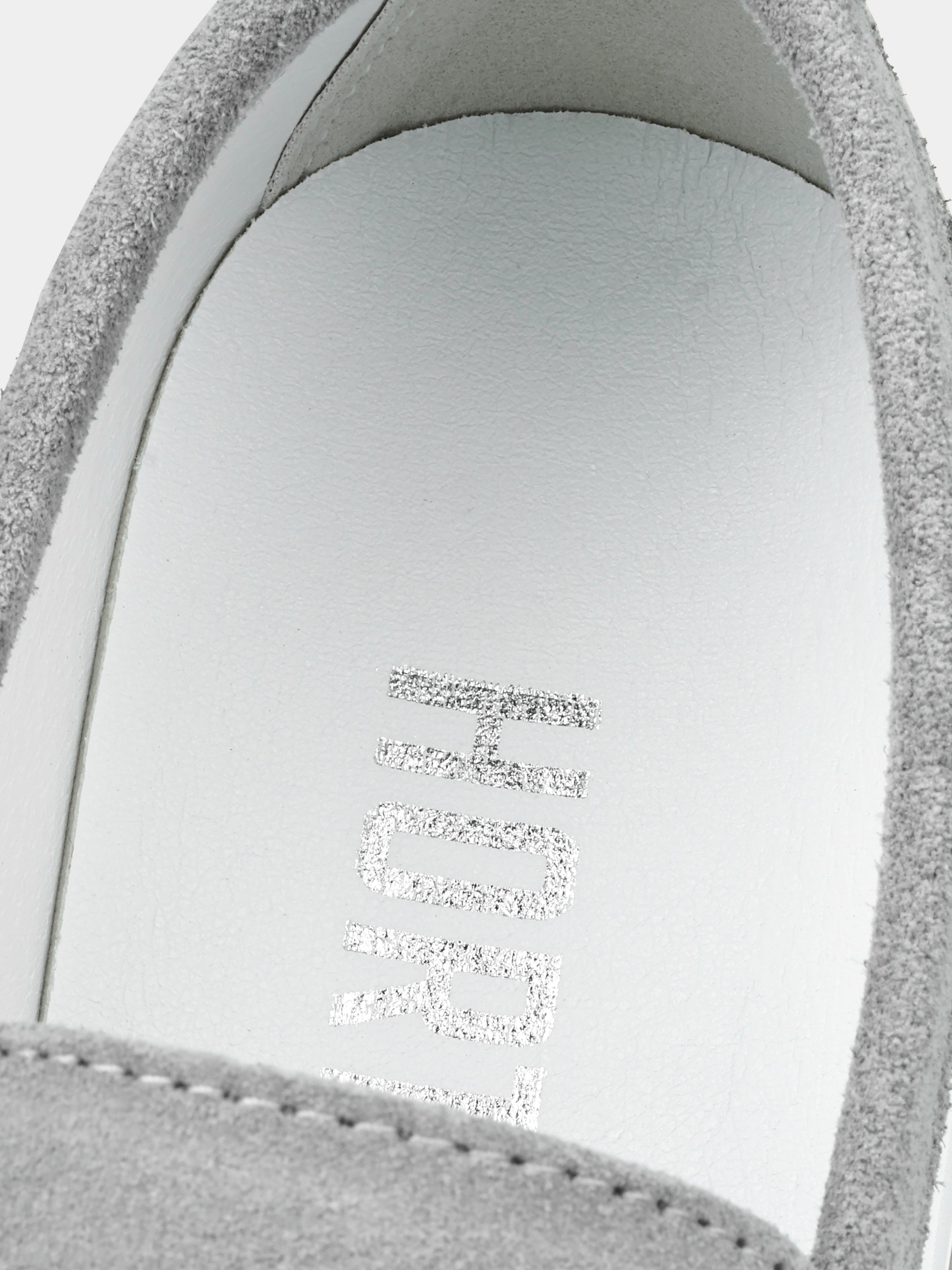 Szare Zamszowe Loafersy Spectrum - obrazek 7