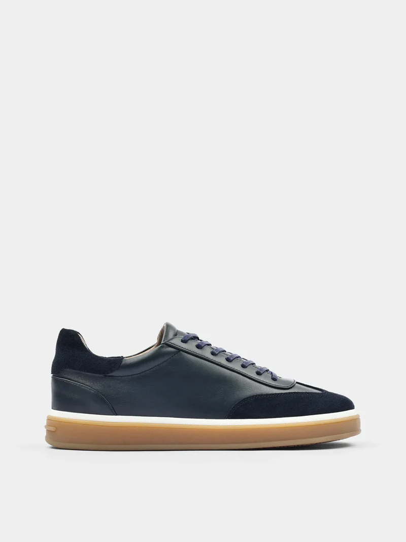 Granatowe Trampki Volere - obrazek 4