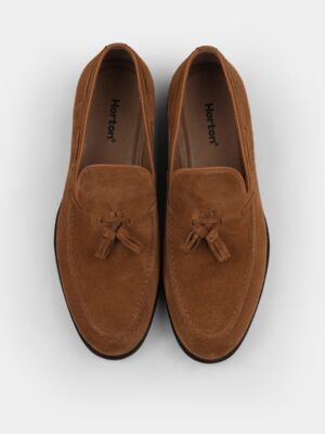 Rude Zamszowe Loafersy Frandi