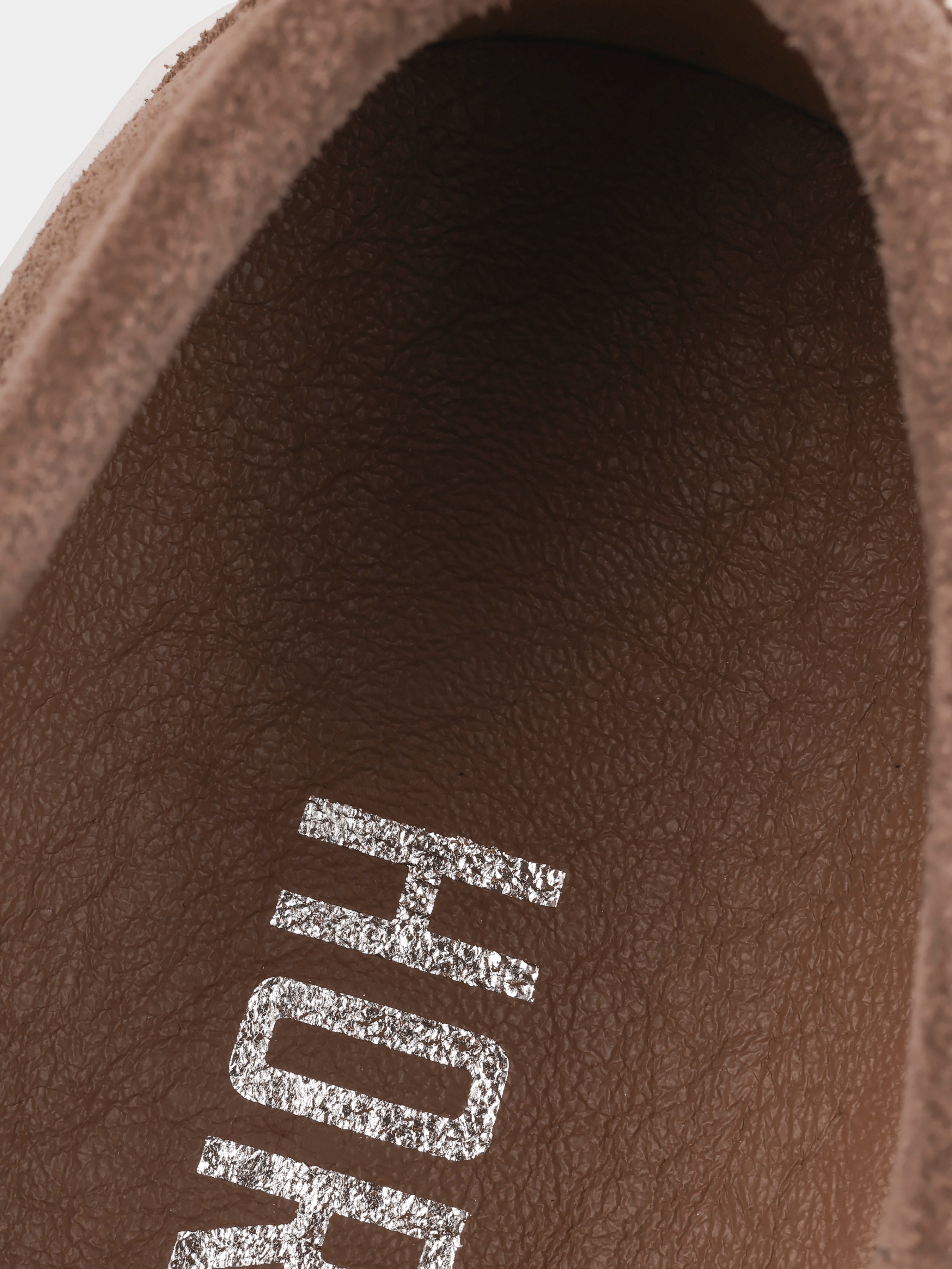 Beżowe Zamszowe Loafersy Spectrum - obrazek 6