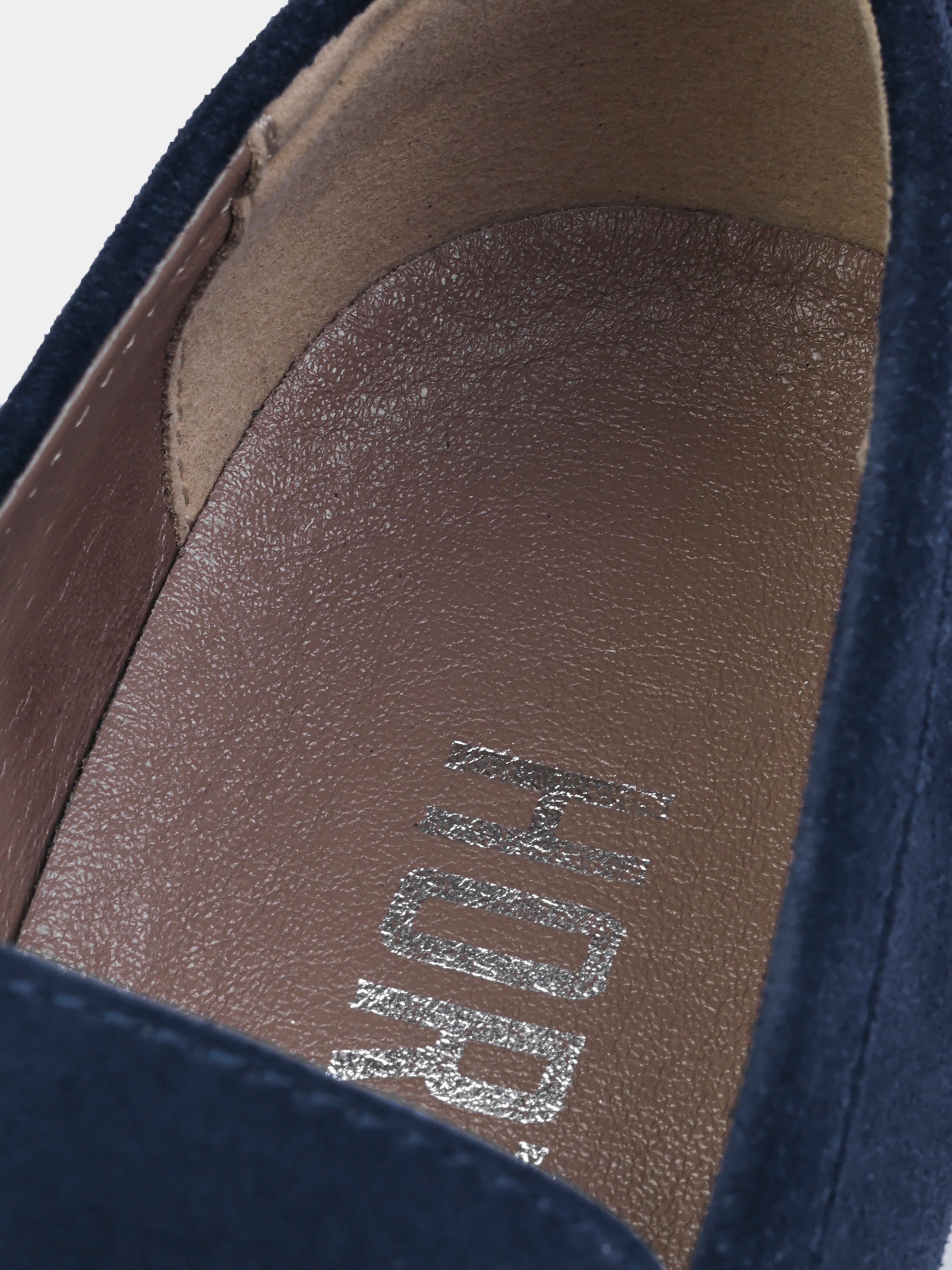 Granatowe Zamszowe Loafersy Prospero - obrazek 6