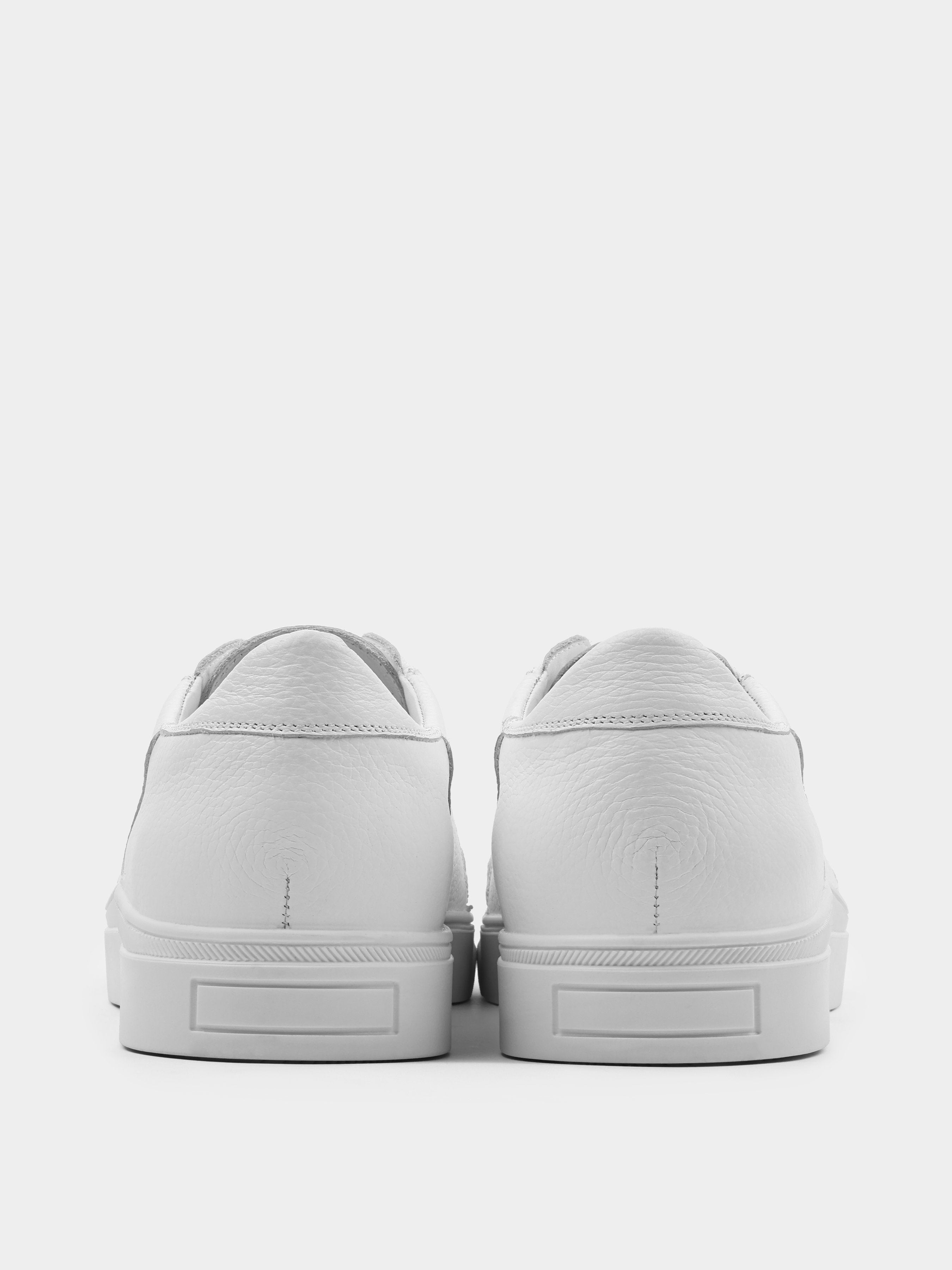 Białe Skórzane Trampki Apache - obrazek 6