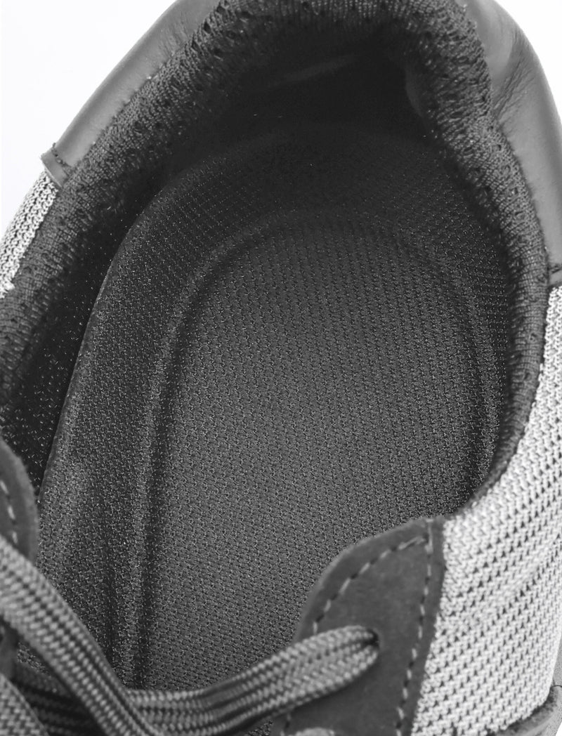 Szare Zamszowe Sneakersy Lasciare - obrazek 3